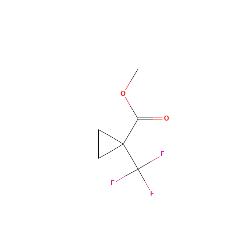 1-(Trifluoromethyl)cyclopropane-1-carboxylic acid methyl ester (CAS: 208242-25-5) - Related Chemical Product
