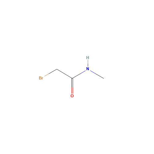 2-Bromo-N-methylacetamide (CAS: 34680-81-4) - Chemical Structure and Molecular Formula 