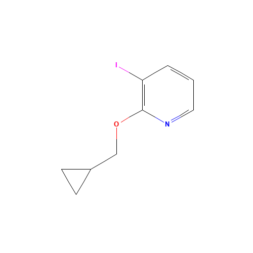 2-Cyclopropylmethoxy-3-iodo-pyridine (CAS: 766557-62-4) - Related Chemical Product