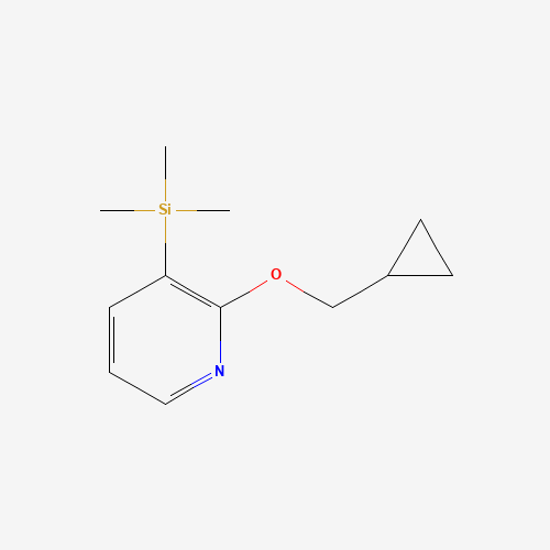 2-Cyclopropylmethoxy-3-trimethylsilanyl-pyridine (CAS: 782479-90-7) - Related Chemical Product
