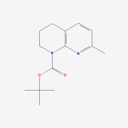 7-Methyl-3,4-dihydro-2H-[1,8]naphthyridine-1-carboxylic acid tert-butyl ester (CAS: 243641-37-4) - Related Chemical Product