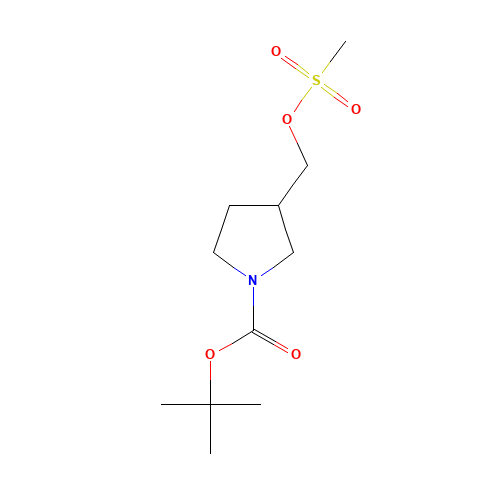 3-Methanesulfonyloxymethyl-pyrrolidine-1-carboxylic acid tert butyl ester (CAS: 141699-56-1) - Related Chemical Product