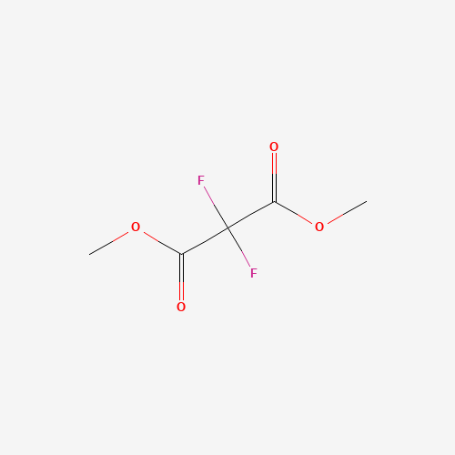 Dimethyl difluoromalonate chemical structure Dimethyl difluoromalonate (CAS: 379-95-3) - Chemical Structure and Molecular Formula