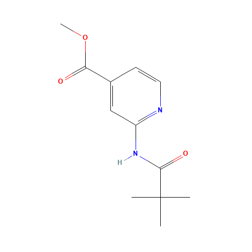2-(2,2-Dimethyl-propionylamino)-isonicotinic acid methyl ester (CAS: 470463-38-8) - Related Chemical Product