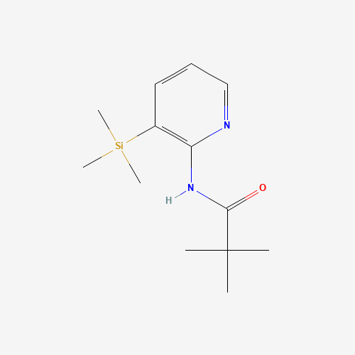 2,2-Dimethyl-N-(3-trimethylsilanyl-pyridin-2-yl)-propionamide (CAS: 86847-63-4) - Related Chemical Product