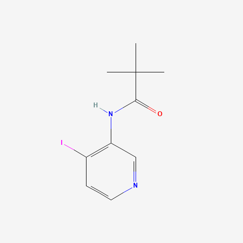 N-(4-Iodo-pyridin-3-yl)-2,2-dimethyl-propionamide (CAS: 113975-32-9) - Chemical Structure and Molecular Formula 