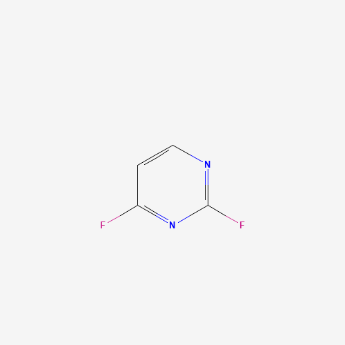 2,4-Difluoropyrimidine (CAS: 2802-61-1) - Chemical Structure and Molecular Formula 