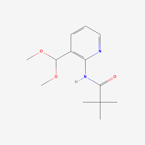 N-(3-Dimethoxymethyl-pyridin-2-yl)-2,2-dimethyl-propionamide (CAS: 824429-53-0) - Related Chemical Product
