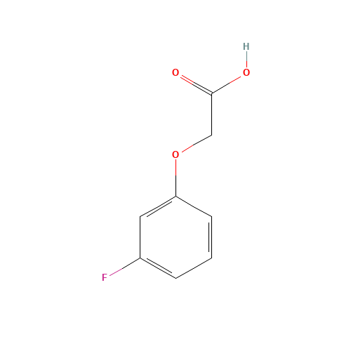 (3-Fluoro-phenoxy)-acetic acid (CAS: 404-98-8) - Chemical Structure and Molecular Formula 