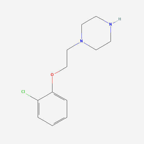 1-[2-(2-Chloro-phenoxy)-ethyl]-piperazine (CAS: 20383-85-1) - Related Chemical Product