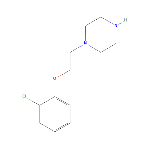 1-[2-(2-Chloro-phenoxy)-ethyl]-piperazine (CAS: 20383-85-1) - Related Chemical Product