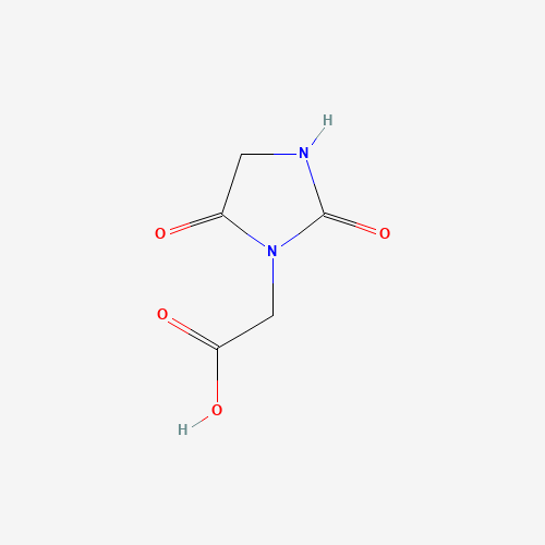 (2,5-Dioxo-imidazolidin-1-yl)-acetic acid (CAS: 80258-94-2) - Chemical Structure and Molecular Formula 