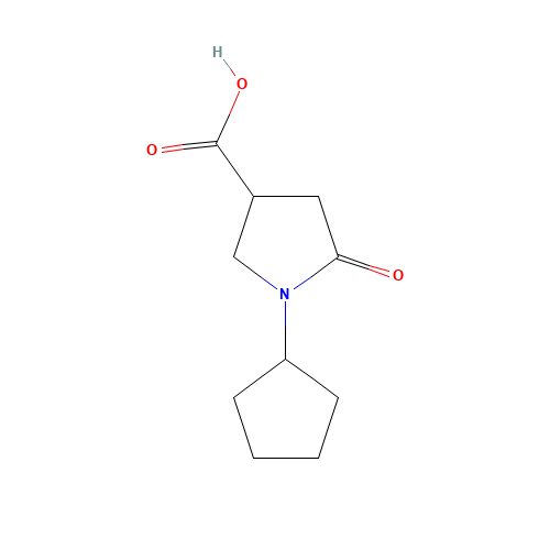 1-Cyclopentyl-5-oxo-pyrrolidine-3-carboxylic acid (CAS: 696647-78-6) - Related Chemical Product