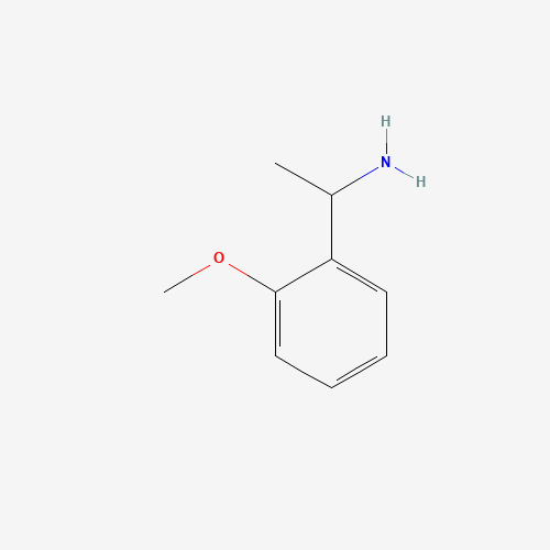 1-(2-Methoxy-phenyl)-ethylamine (CAS: 40023-74-3) - Chemical Structure and Molecular Formula 