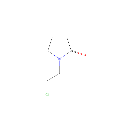 1-(2-Chloro-ethyl)-pyrrolidin-2-one (CAS: 51333-90-5) - Related Chemical Product