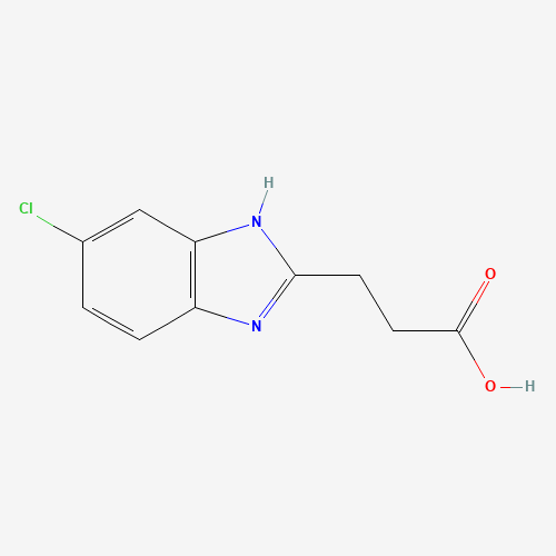 3-(6-Chloro-1H-benzoimidazol-2-yl)-propionic acid (CAS: 82138-56-5) - Related Chemical Product