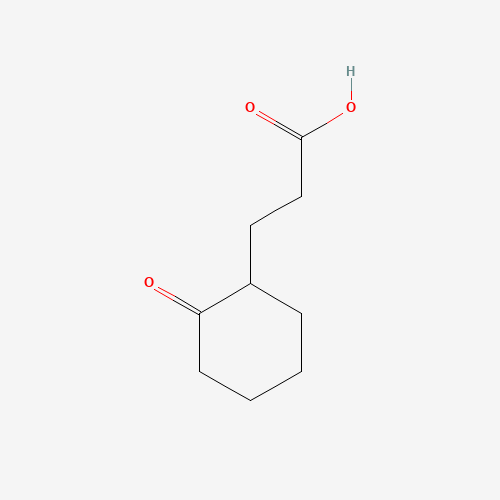 3-(2-Oxo-cyclohexyl)-propionic acid (CAS: 2275-26-5) - Chemical Structure and Molecular Formula 