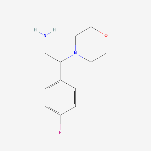 2-(4-Fluoro-phenyl)-2-morpholin-4-yl-ethylamine (CAS: 851169-46-5) - Related Chemical Product