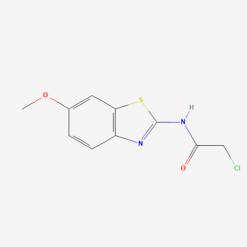2-Chloro-N-(6-methoxy-benzothiazol-2-yl)-acetamide (CAS: 3427-30-3) - Related Chemical Product