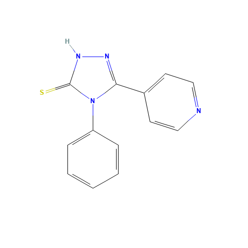 4-Phenyl-5-pyridin-4-yl-4H-[1,2,4]triazole-3-thiol (CAS: 16629-40-6) - Related Chemical Product