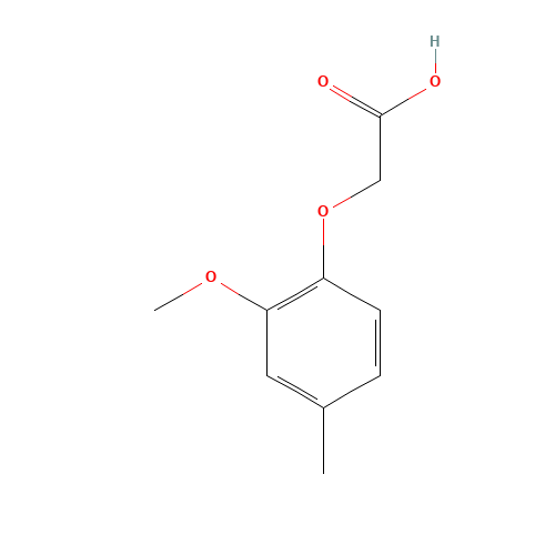 (2-Methoxy-4-methyl-phenoxy)-acetic acid (CAS: 6270-23-1) - Related Chemical Product