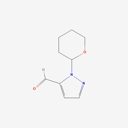 2-(Tetrahydro-pyran-2-yl)-2H-pyrazole-3-carbaldehyde (CAS: 957483-88-4) - Related Chemical Product