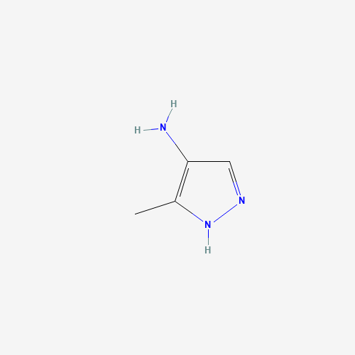 3-Methyl-1H-pyrazol-4-ylamine hydrochloride (CAS: 113140-10-6) - Chemical Structure and Molecular Formula 