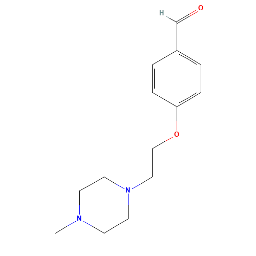 4-[2-(4-Methyl-piperazin-1-yl)-ethoxy]-benzaldehyde (CAS: 100875-69-2) - Related Chemical Product