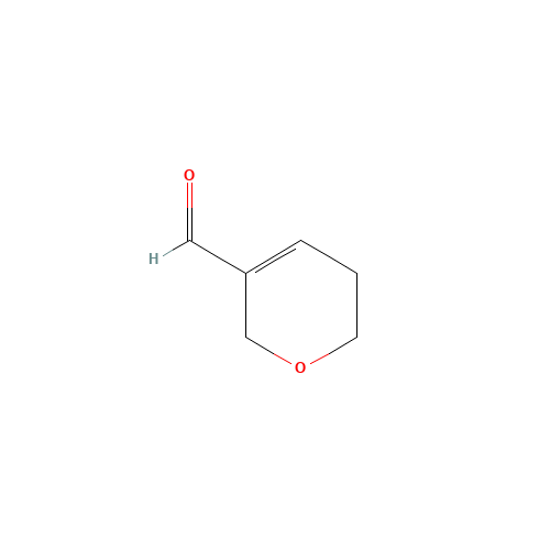 5,6-Dihydro-2H-pyran-3-carbaldehyde (CAS: 13417-49-7) - Chemical Structure and Molecular Formula 