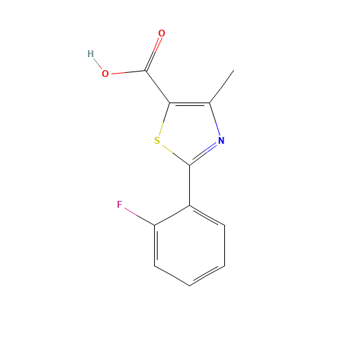 2-(2-Fluoro-phenyl)-4-methyl-thiazole-5-carboxylic acid (CAS: 879070-37-8) - Related Chemical Product