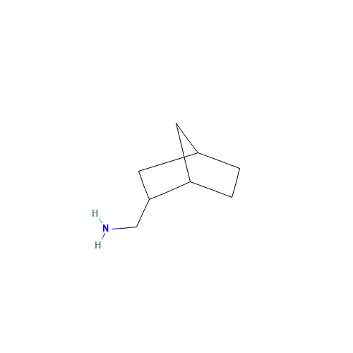 C-Bicyclo[2.2.1]hept-2-yl-methylamine hydrobromide (CAS: 14370-50-4) - Chemical Structure and Molecular Formula 