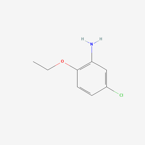 5-Chloro-2-ethoxy-phenylamine (CAS: 15793-48-3) - Chemical Structure and Molecular Formula 