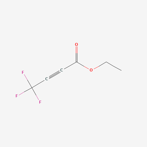 Ethyl 4,4,4-trifluoro-2-butynoate (CAS: 79424-03-6) - Chemical Structure and Molecular Formula 