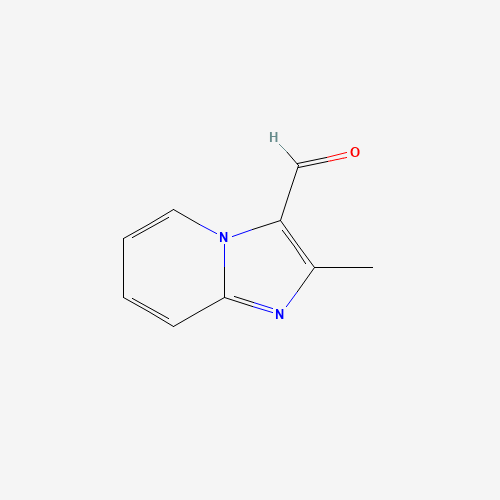 2-Methyl-imidazo[1,2-a]pyridine-3-carbaldehyde (CAS: 30384-93-1) - Chemical Structure and Molecular Formula 
