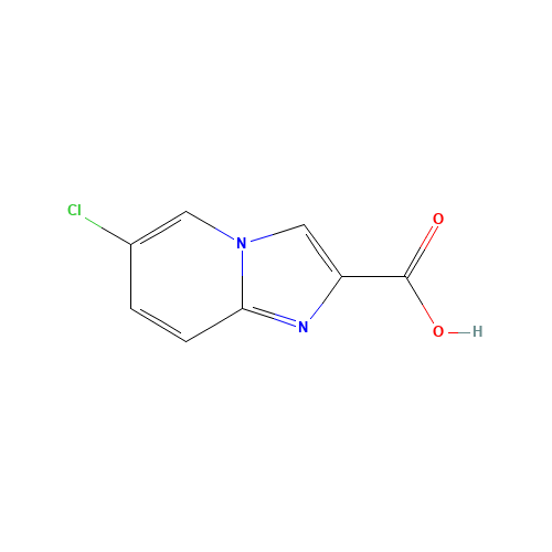 6-Chloroimidazo[1,2-a]pyridine-2-carboxylic acid (CAS: 182181-19-7) - Related Chemical Product
