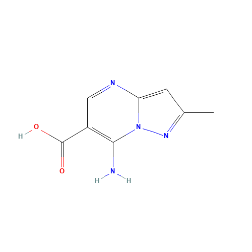 7-Amino-2-methylpyrazolo[1,5-a]pyrimidine-6-carboxylic acid (CAS: 2627-59-0) - Related Chemical Product