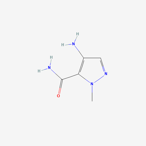 4-Amino-2-methyl-2H-pyrazole-3-carboxylic acid amide (CAS: 92534-73-1) - Related Chemical Product