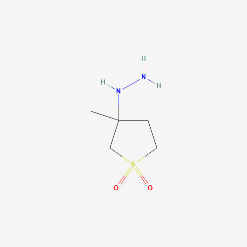 (3-Methyl-1,1-dioxo-tetrahydro-1lambda*6*-thiophen-3-yl)-hydrazine (CAS: 874-96-4) - Related Chemical Product