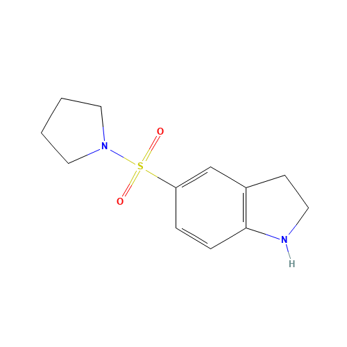 5-(Pyrrolidine-1-sulfonyl)-2,3-dihydro-1H-indole (CAS: 874594-03-3) - Related Chemical Product