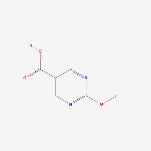 2-Methoxy-pyrimidine-5-carboxylic acid (CAS: 344325-95-7) - Chemical Structure and Molecular Formula 