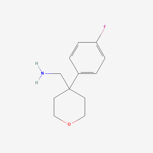 C-[4-(4-Fluoro-phenyl)-tetrahydro-pyran-4-yl]-methylamine (CAS: 889939-79-1) - Related Chemical Product