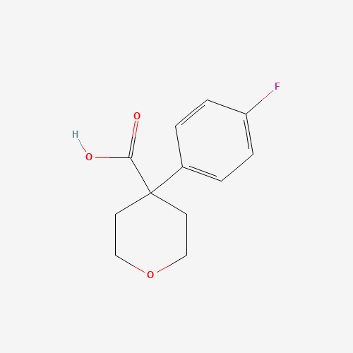 4-(4-Fluoro-phenyl)-tetrahydro-pyran-4-carboxylic acid (CAS: 473706-11-5) - Related Chemical Product