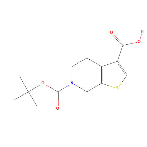 4,7-Dihydro-5H-thieno[2,3-c]pyridine-3,6-dicarboxylic acid 6-tert-butyl ester (CAS: 889939-56-4) - Related Chemical Product