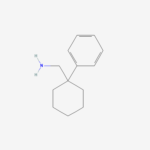 C-(1-Phenyl-cyclohexyl)-methylamine (CAS: 17380-54-0) - Chemical Structure and Molecular Formula 