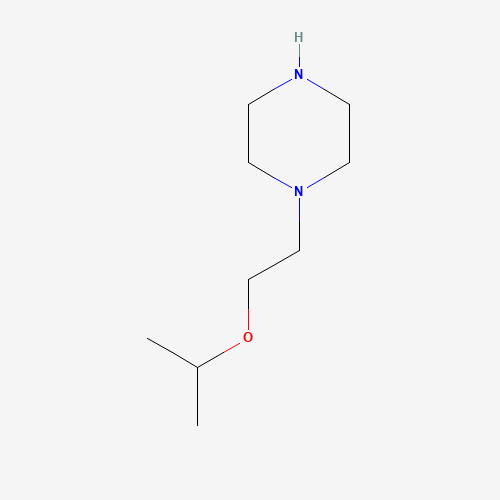 1-(2-Isopropoxy-ethyl)-piperazine (CAS: 889939-82-6) - Chemical Structure and Molecular Formula 