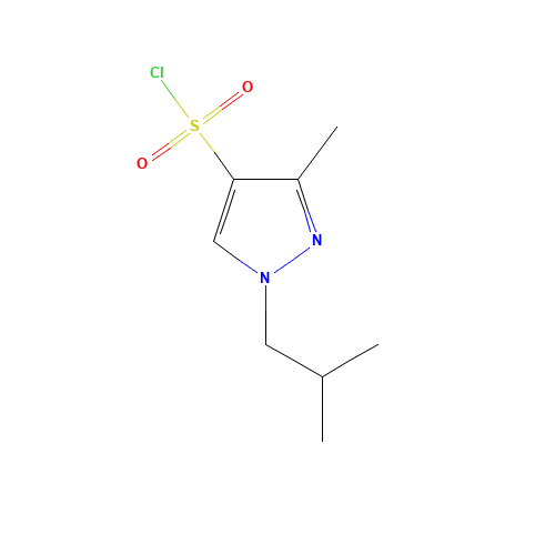 1-Isobutyl-3-methyl-1H-pyrazole-4-sulfonyl chloride (CAS: 1006453-74-2) - Related Chemical Product