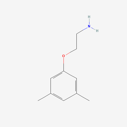 2-(3,5-Dimethyl-phenoxy)-ethylamine (CAS: 26646-46-8) - Chemical Structure and Molecular Formula 