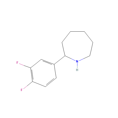 2-(3,4-Difluorophenyl)azepane (CAS: 946726-82-5) - Related Chemical Product