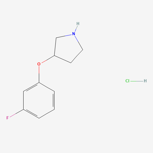 3-(3-Fluorophenoxy)pyrrolidine hydrochloride (CAS: 1185119-76-9) - Related Chemical Product
