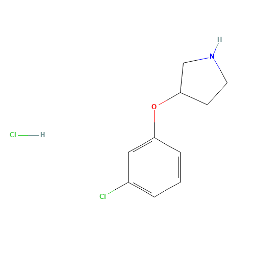 3-(3-Chlorophenoxy)pyrrolidine hydrochloride (CAS: 28491-00-1) - Related Chemical Product